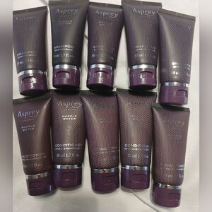Asprey Purple Water 5 Shampoo & 5 Conditioner 50 Ml 1.7 Fl Oz
